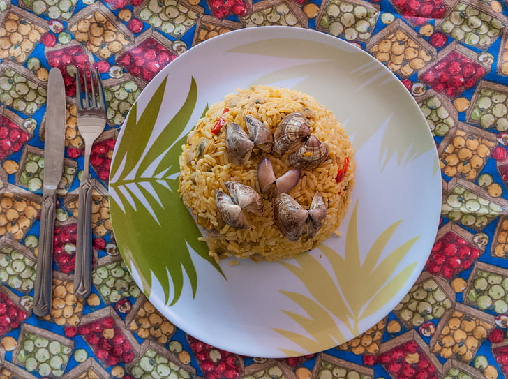 riisi, chipichipi, Isla maragarita, köök, jahu, roog, traditsiooniline