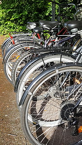cicle, bastidors de bicicletes, transport