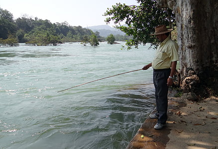 fishing, angling, angler, river, kali, water, flow