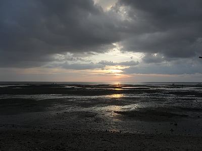 matalom, Beach, Filippiinit, Sunset