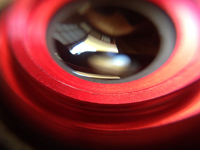 lens, red, macro, thing, photography, equipment