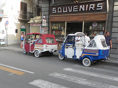 Sisilia, Street, Kamienican, Palermo