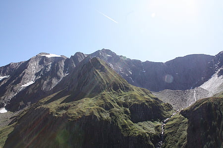 mäed, mägi, Lõuna-Tirooli, Tyrol, Matkamine, kivi seinad
