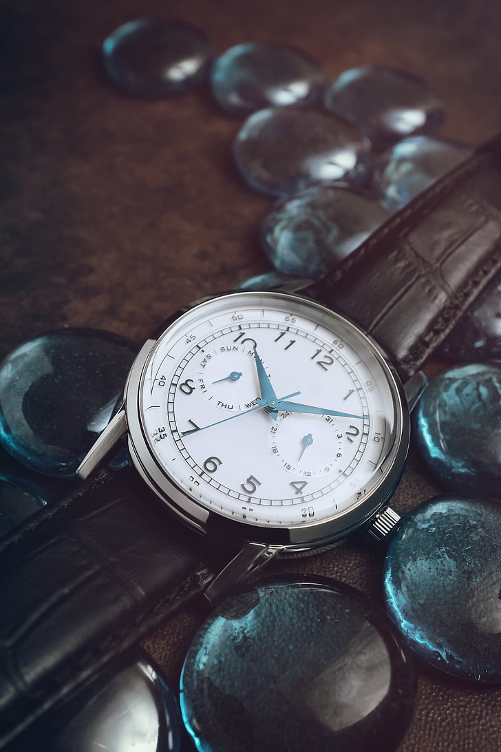 Watch, smykker, luksus, tid, mode, ur, sølv