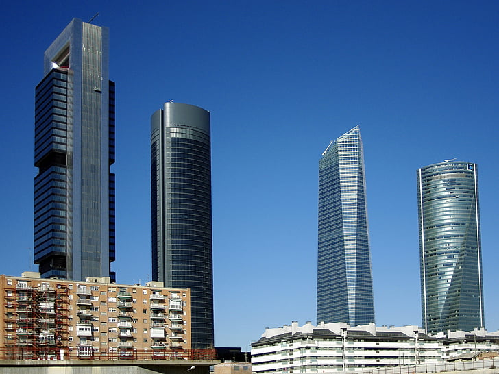 España, Madrid, edificios, Atocha, arquitectura, Torre, urbana