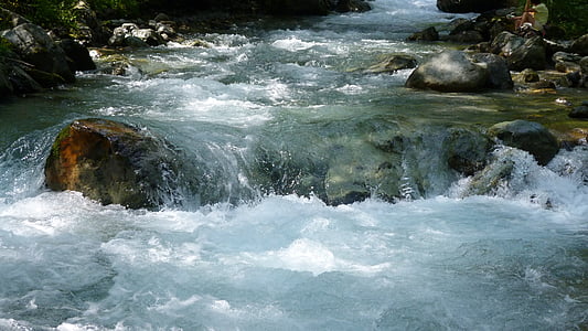 river, water courses, nature, stream, waterfall, water, outdoors