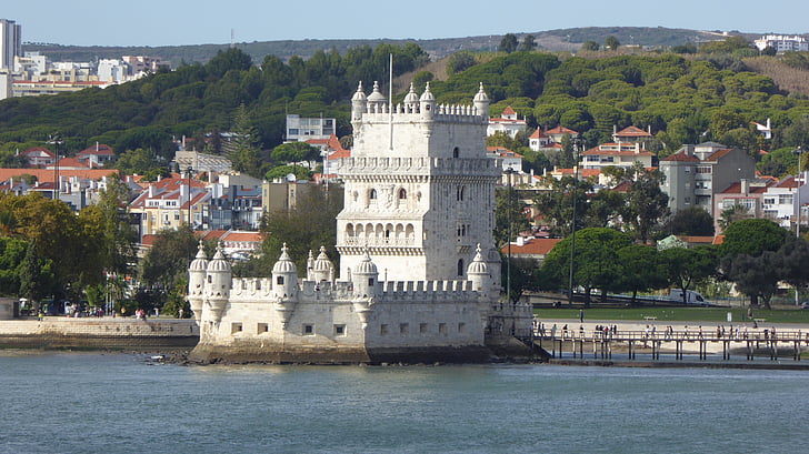 Portugal, Lissabon, Turm von belem, Orte des Interesses