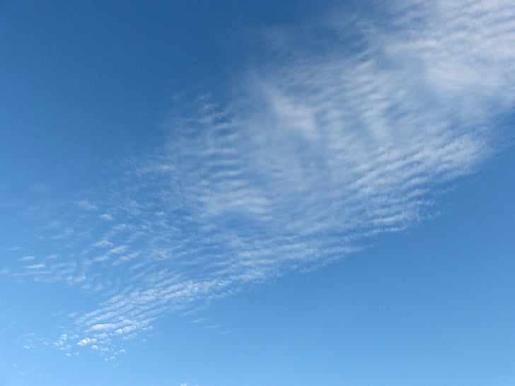 clouds, sky, blue