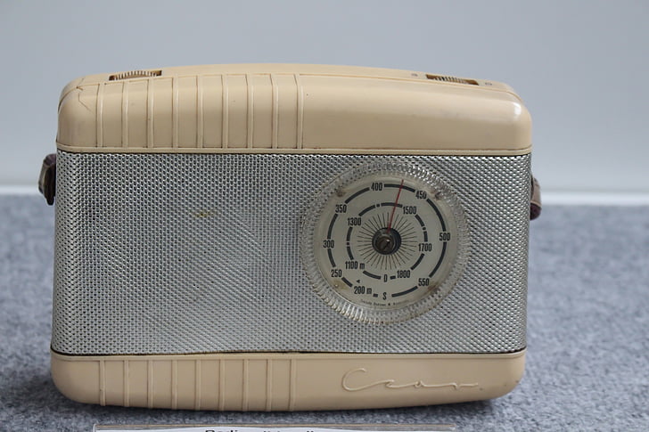 rádio, o Museu, velho, exposição