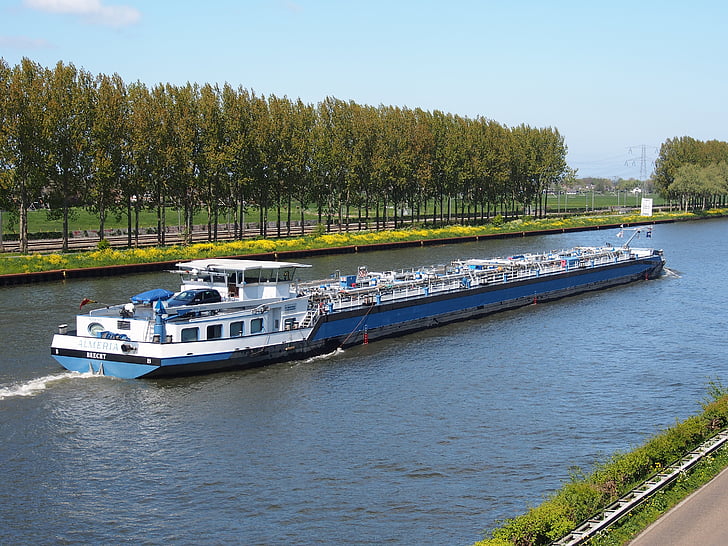 Almeria, Amsterdam canale Reno, nave, nave, via navigabile, trasporto, trasporto merci