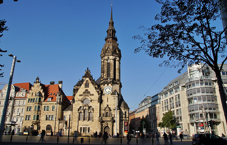 Germania, Leipzig, City, Biserica, istorie, creştinism