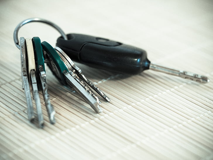 chìa khóa, chìa khóa xe, Keychain, kim loại, khóa cửa, biểu tượng, chìa khóa nhà