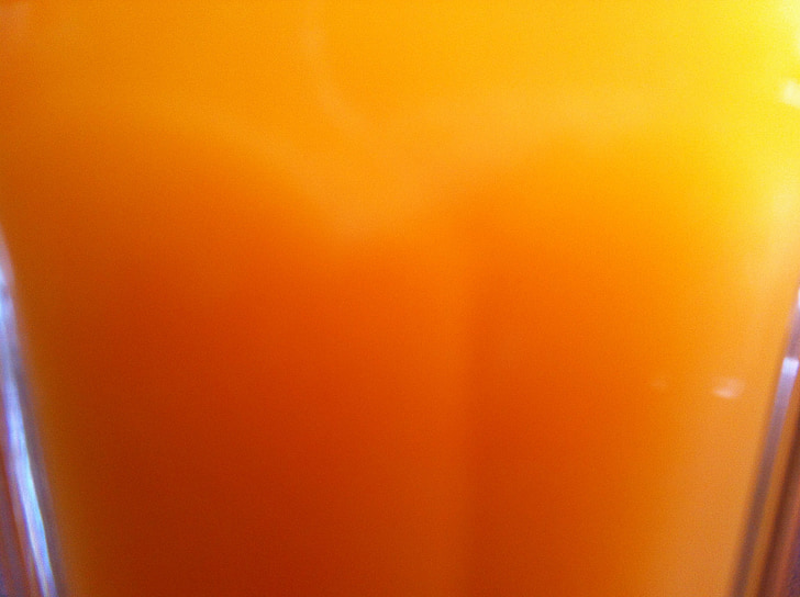 jugo de naranja, naranja, vidrio, bebida suave, la vitamina c, saludable, Frisch