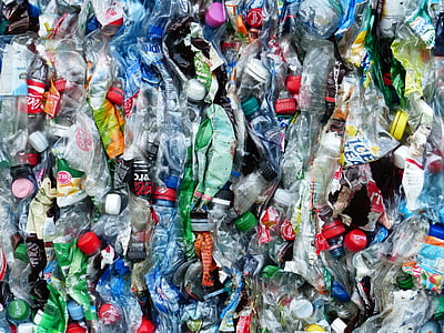 plastenke, steklenice, recikliranje, varstvo okolja, vezje, smeti, plastike