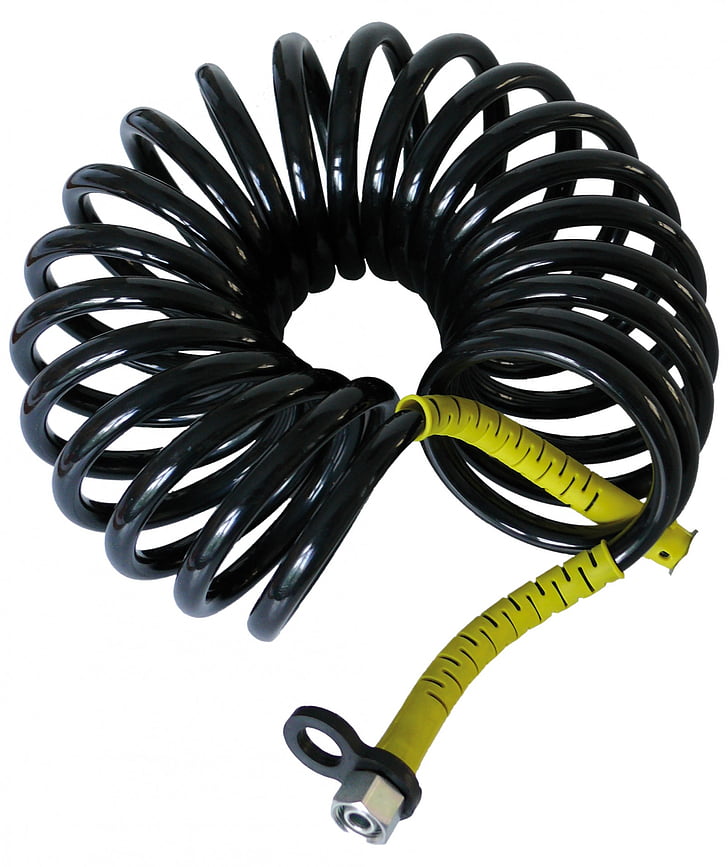 cable, aire, presión, línea, alambre, equipo, conexión