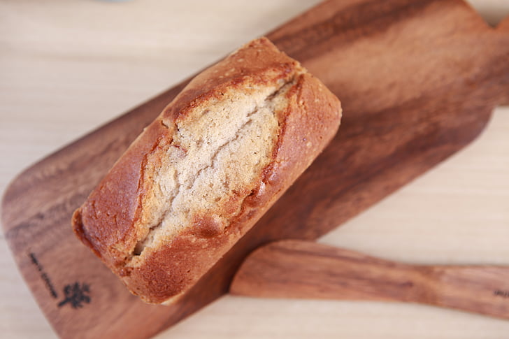 bread, brown, cooking, a cutting board, food, wood - Material, loaf of Bread