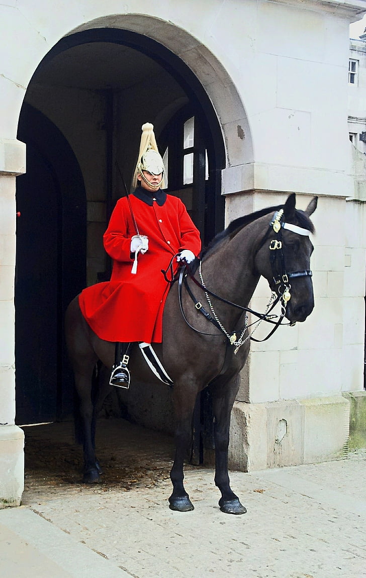 Londen, Paleis, Sentry, paard