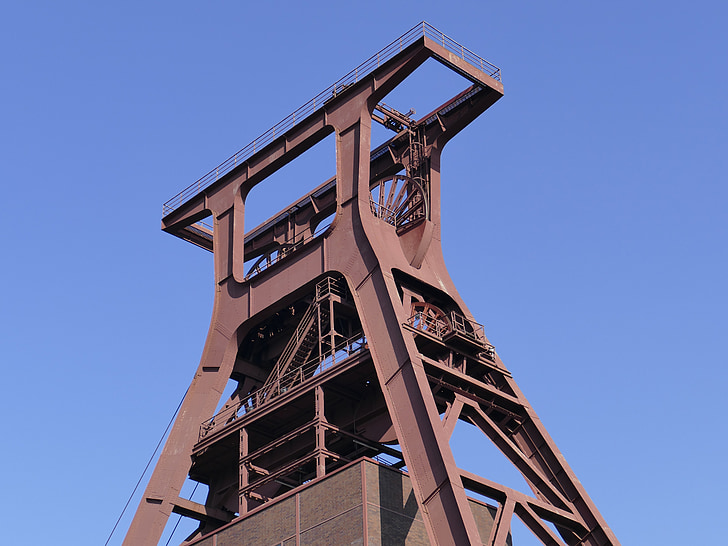 νομοσχέδιο, Zollverein, φάτε, headframe, διοξειδίου του άνθρακα, Μουσείο του Ρουρ, Zeche zollverein