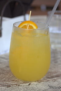 ποτά, πορτοκαλί, αναψυκτικό