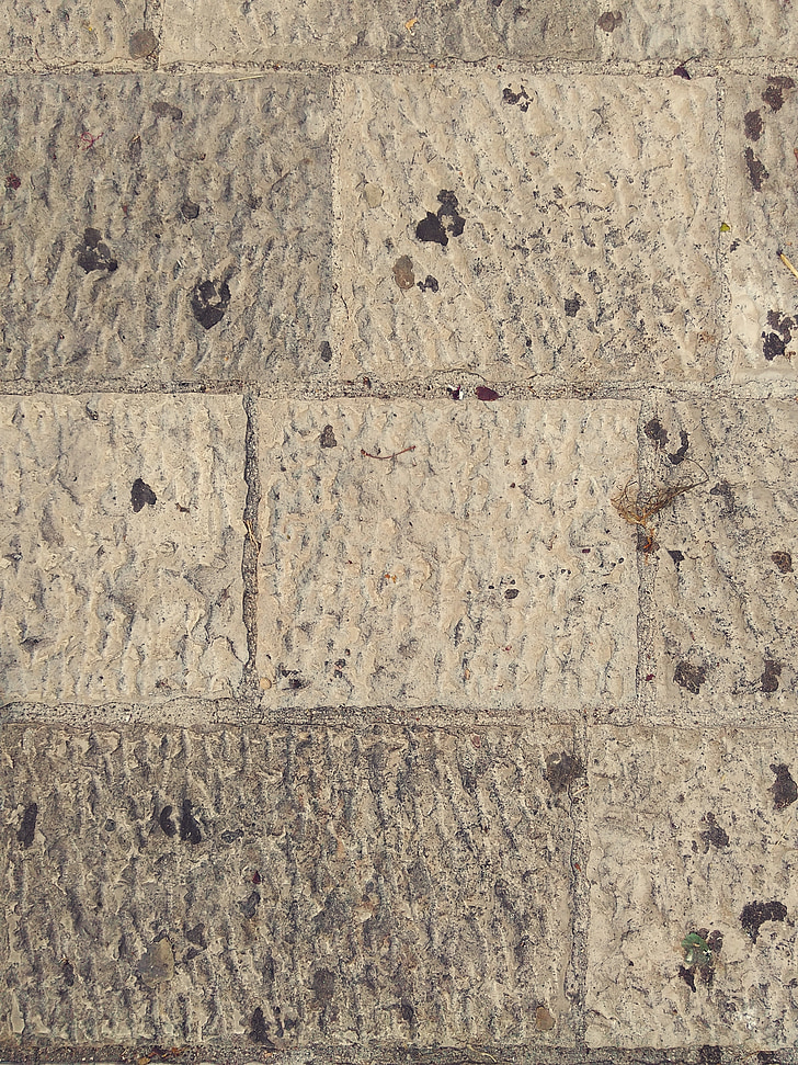 vloer, baksteen, Kotor, Montenegro, steen, oude, textuur