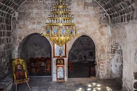 Chypre, Ayia napa, Monastère de, Église, médiévale, point de repère, antique
