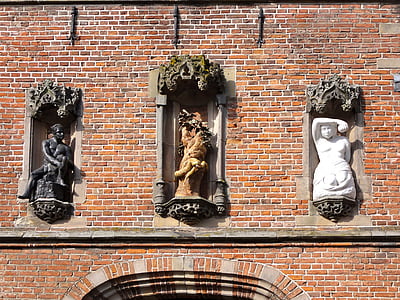 Països Baixos, edifici, estructura, arquitectura, pedra, Maó, Windows