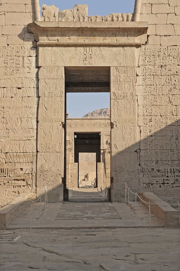 Egito, Templo de, complexo de templos, hieróglifos, Nilo, Historicamente, faraós