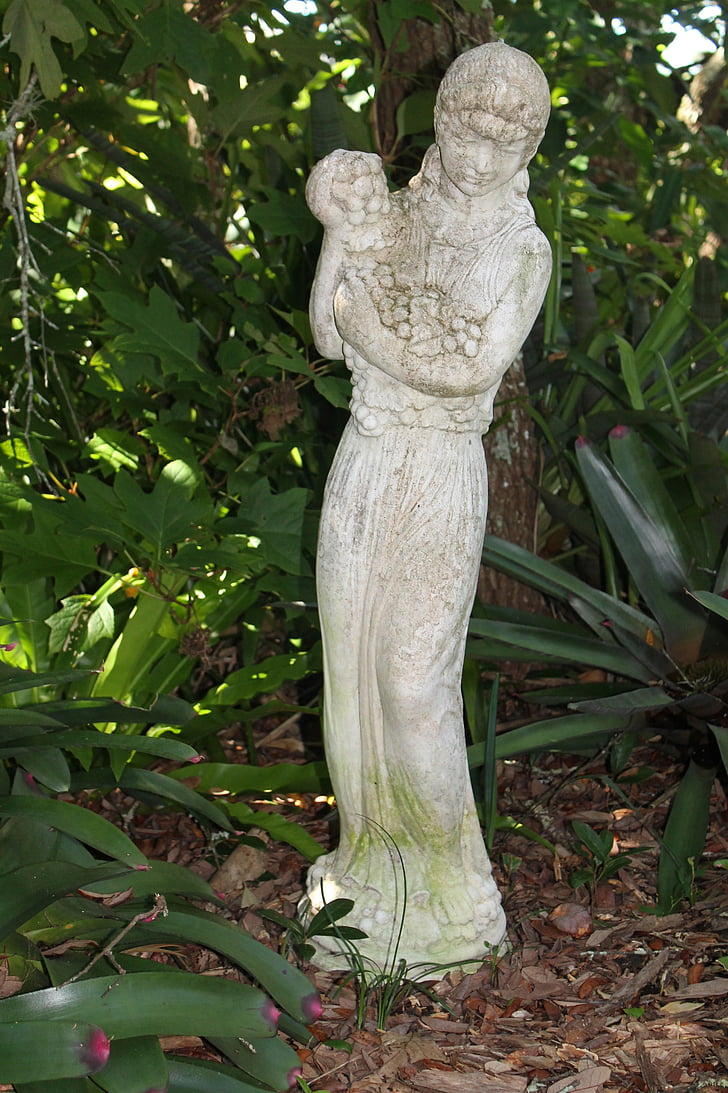 statue, nature, white, sculpture, artistic, outdoor, figure
