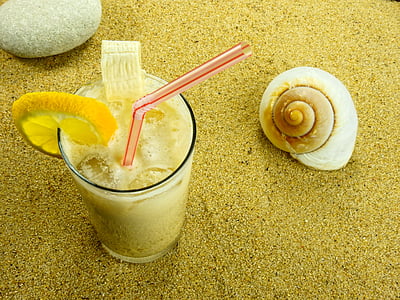 zand, strand, shell, natuur, zomer, achtergrond, kaart