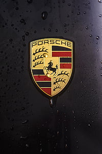 Porsche, 911, Carrera, 4S, λογότυπο, το σήμα, έμβλημα