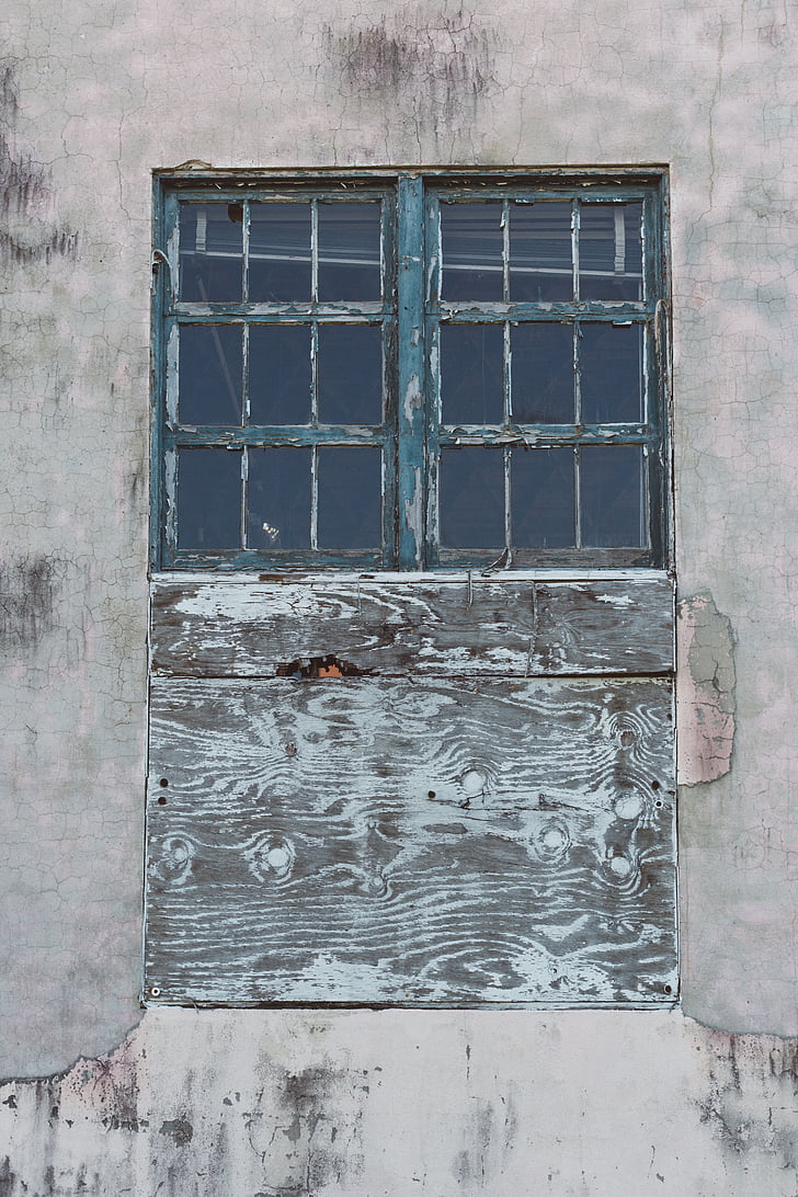 rustic, wall, windows, wood