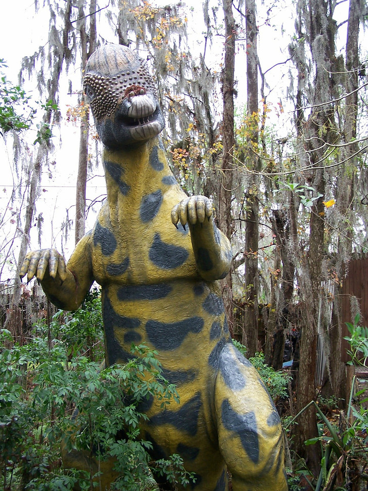 dinosaurie, dinosaurievärlden, theme park, Florida, attraktion, Jurassic, utrotning