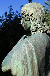 Равелло, Вилла Чимброне, побережье Амальфи, Статуя, скульптура