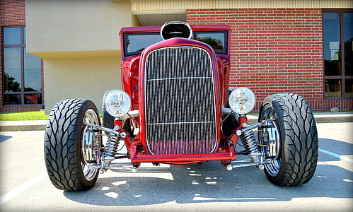 HotRod, Ford, model, Coupe