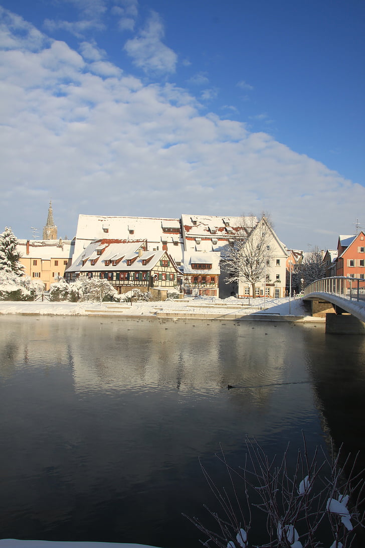 Rottenburg, jul, snö, kalla