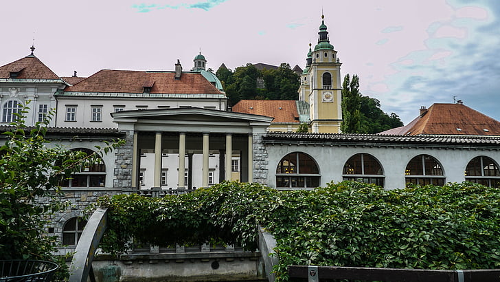 Palace, Slovenia, Museum, bygge