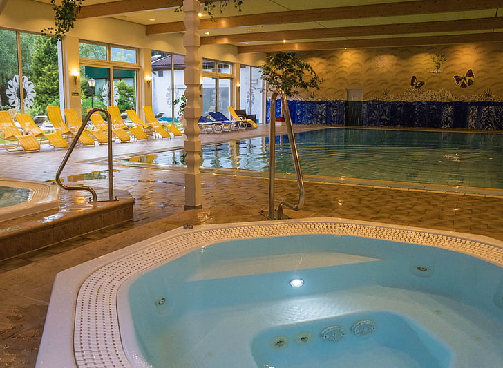 piscina, Hotel, l'aigua, complex, relaxació, oci, bonica