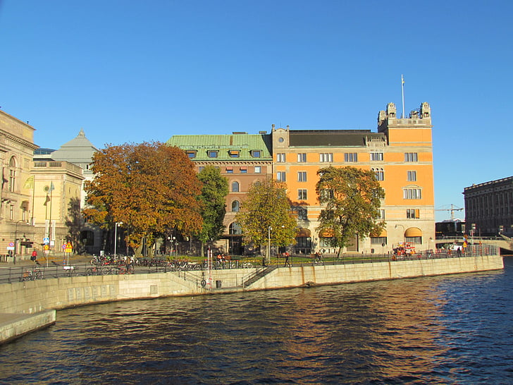 Stockholm, rosenbad, mimari, İsveç, skandinavia