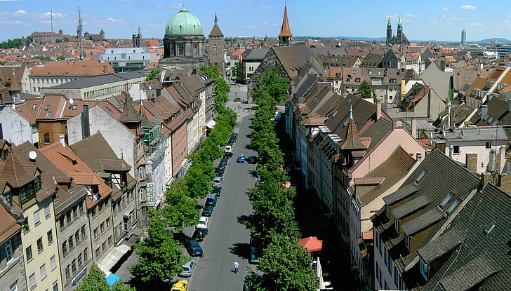 Nuremberga, cidade, arquitetura