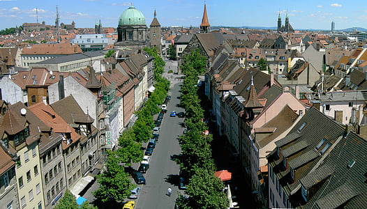 Nürnberg, City, arkkitehtuuri