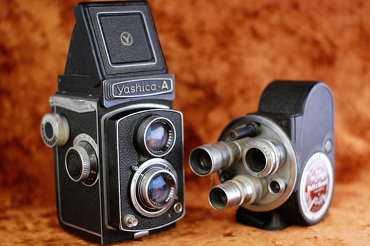 appareil photo, vieille caméra, appareil photo ancien, appareil photo, vieux, caméra photo, Retro