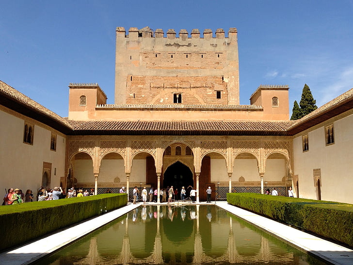 Alhambra, Spania, Andaluzia, Granada