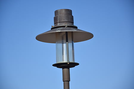 street lamp, lamp, lantern, light, sky, schmie­de­ei­sern, classic