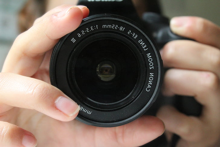 close-up, camera, zoom, lens, photograph, optics, canon
