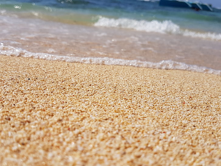 Beach, homok, Relax, hullám, felület, természet, Shore