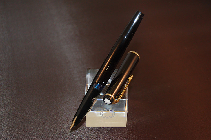 fountain-pen, pen, write, author, writing, gold, ink