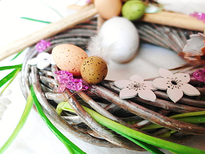 Pâques, oeufs de Pâques, art, oeuf, coloré, célébration de Pâques, thème de Pâques