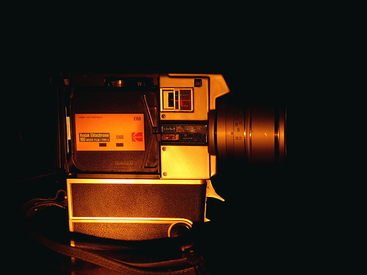 filmadora, aparat de fotografiat, Vintage, lentilă, lentilă aparat de fotografiat, Reflex, vechi