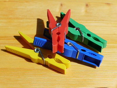 pegs, washing, laundry, hang, plastic, red, clothes-peg