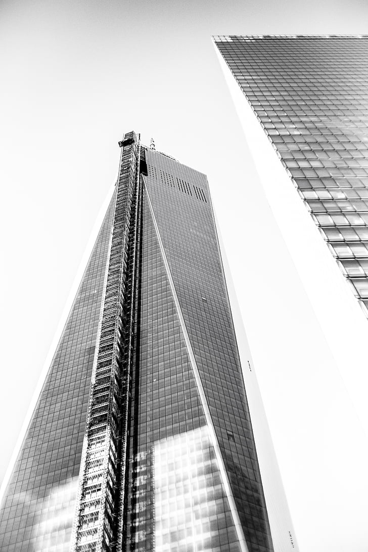 jeden Světové obchodní centrum, New york, mrakodrap, věž, Manhattan, Spojené státy americké, Národní